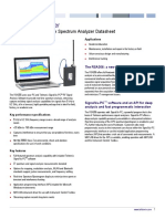 RSA306 USB Spectrum Anayzer Datasheet 1