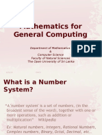 05) Mathematics For General Computing