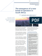 The Emergence of a New Breed of Operators in South Africa - February 2009