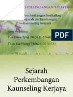 T1 - K2 - Sejarah Perkembangan Kaunseling Kerjaya