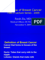 Overview of Breast Cancer TRACO Lecture Series - 2009