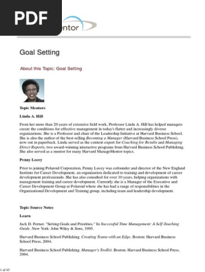 2.Goal Setting