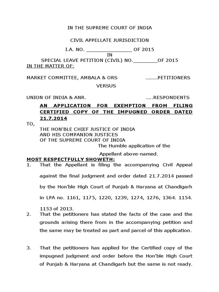 Certified Copy Exemption Application | PDF | Business | Finance 