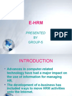 E-Hrm: Presented