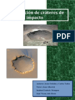 Modelización de Crateres de Impacto