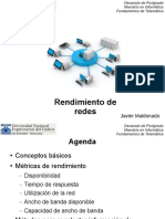 Rendimiento de Redes