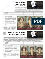 GUIA de VIDEO Sufragistas