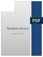 Student Choice