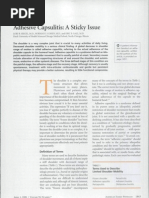 Download Adhesive capsulitis A sticky issue by rudhras22 SN31671845 doc pdf