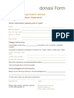 Donasi Form: (Organization Name)