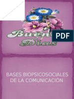 Bases Biopsicosociales de La Comunicación