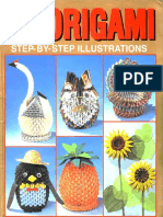 3D ORIGAMI STEP BY STEP ILLUSTRATIONS