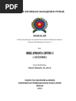 Download Sistem Informasi Manajemen Publik by Dikki Aprianta Ginting SN316739179 doc pdf