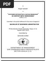 Customer Relation Hero Honda