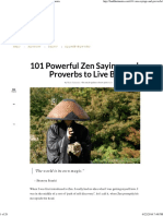 101 Powerful Zen Sayings and Proverbs - Buddhaimonia
