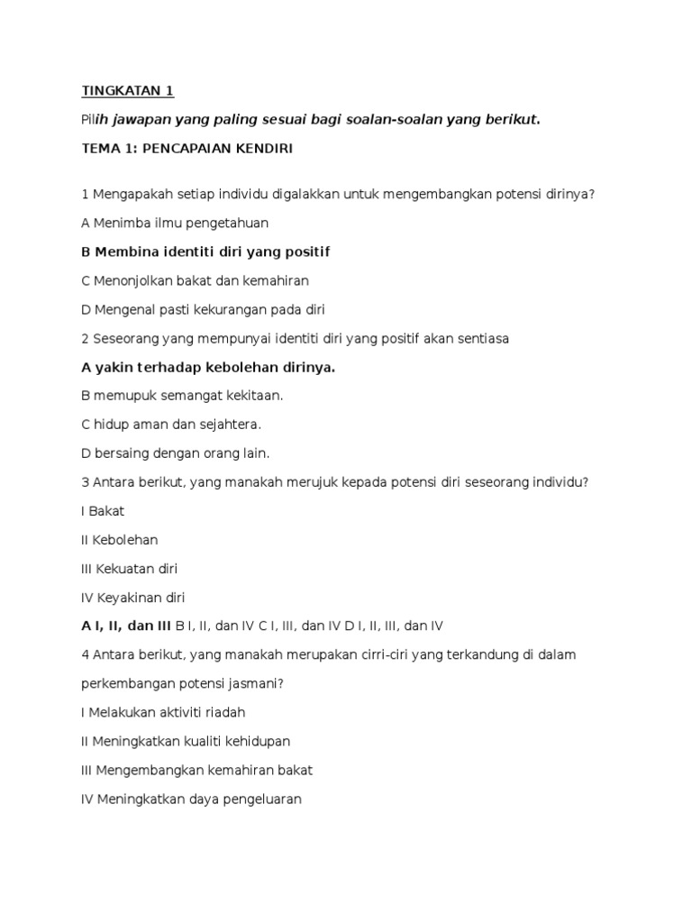 Draf Koleksi Soalan Pdf