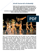 Kolumbija - Festivali I Karnevali U Kolumbiji PDF