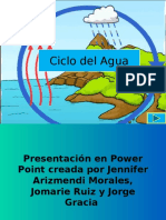 Ciclo Del Agua Power Point