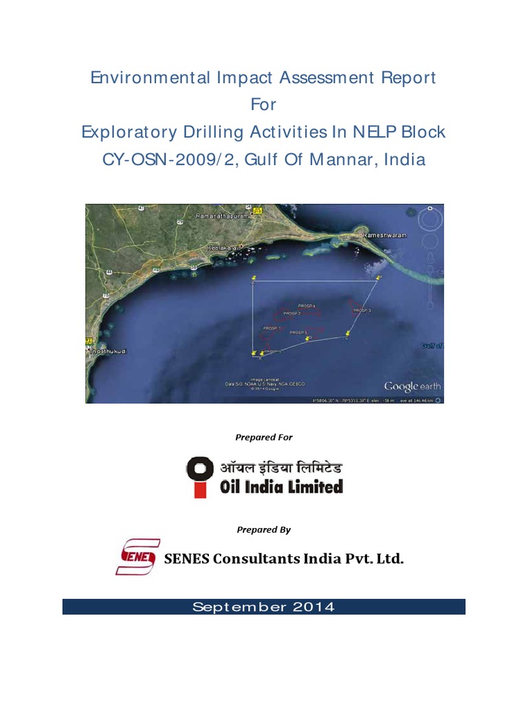 09102014pcm7g26bannexure Eia&Emp Oil | PDF | Environmental Impact ...