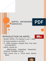 Airtel Broadband Presentation