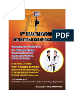 6th Tirak Taekwondo International Championship 2016