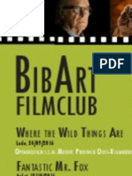 BibArt Filmclub: Seizoen 2016 2017 (Folder)