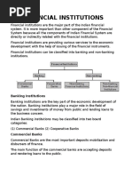 Financial Institutions in India