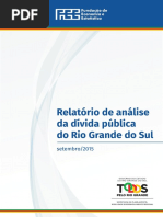 Relatório de Análise Da Dívida