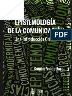 Sandra Valdettaro-Epistemología de La Comunicación-eBook