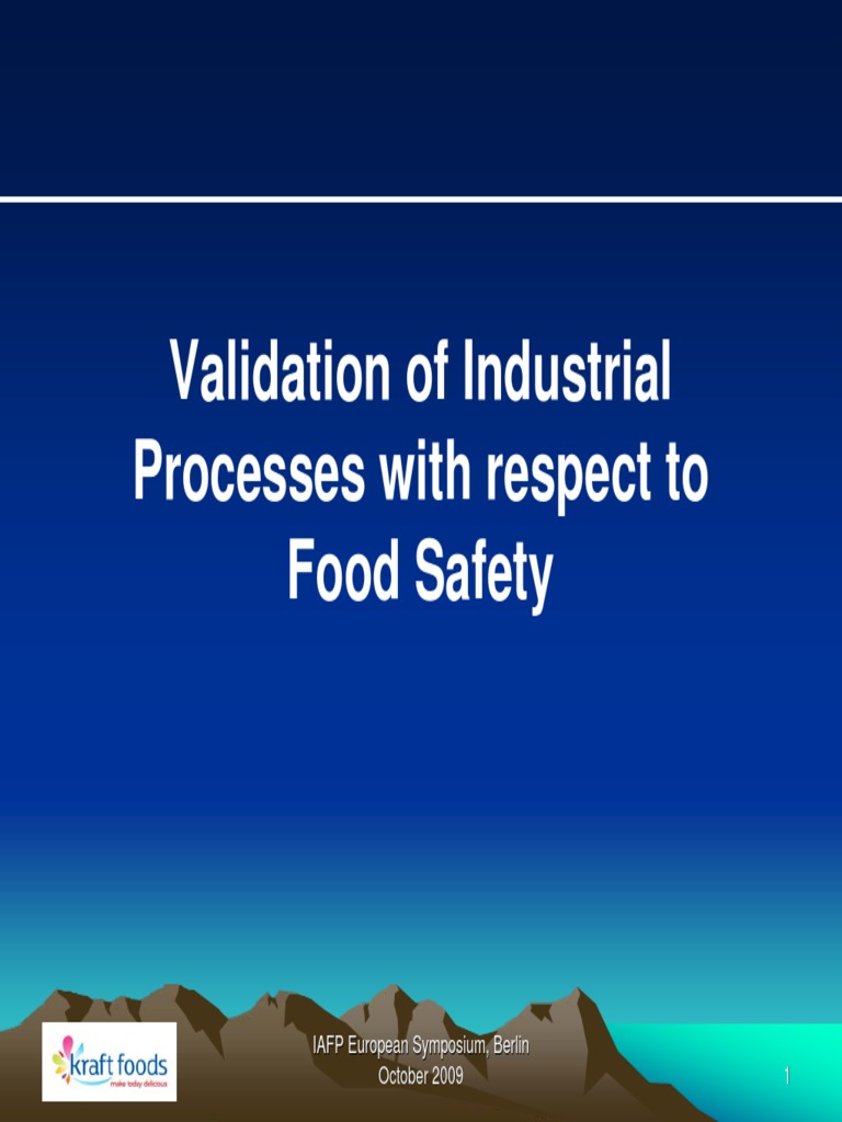 Validation of Industrial Processes | PDF | Verification And Validation ...