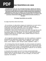 Juego Heurístico