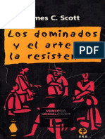 37199055 Scott James C Los Dominados y El Arte de La Resistencia 1990