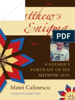 Matei Calinescu Matthew S Enigma A Father S Autistic Son
