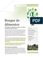 Artículo Bosques de Alimento