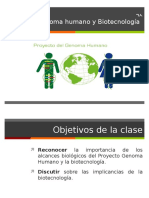 Proyecto Genoma Humano y Biotecnologi - A