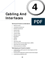 Network Cabling And Interfaces