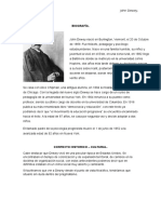 Biografía John Dewey