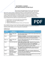 Entry Plan - Assistant Principal