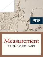 Paul Lockhart-Measurement-Belknap Press (2012)