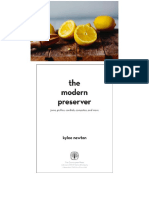 The Modern Preserver Jams - Pickles - Cordials - Comp