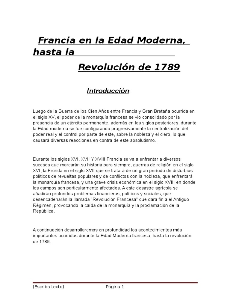 Francia en La Edad Moderna PDF hugonote Francia