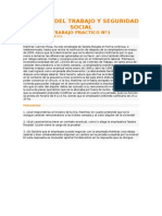 Trabajos Practicos de Derecho Del Trabajo y Seguridad Social