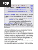 From Marx to Lenin, Gramsci & Alinsky