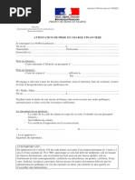 Attestation De Lien De Parente Pdf