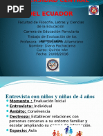 Ejemplo de Entrevista Sobre La Familia