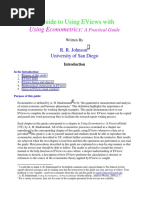 Download EViews Tutorial by Natia Tsikvadze SN316805924 doc pdf