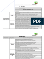 Matriz Competencias Capacidades e Indicadores Matematica 1º Grado