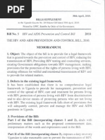 Download HIV and AIDS Prevention and Control Bill 2010 by ewthrockmorton SN31680838 doc pdf