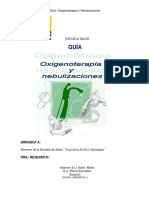 Guía de Oxigenoterapia y Nebulizaciones