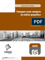 Paisagem Como Categoria de Análise Geográfica